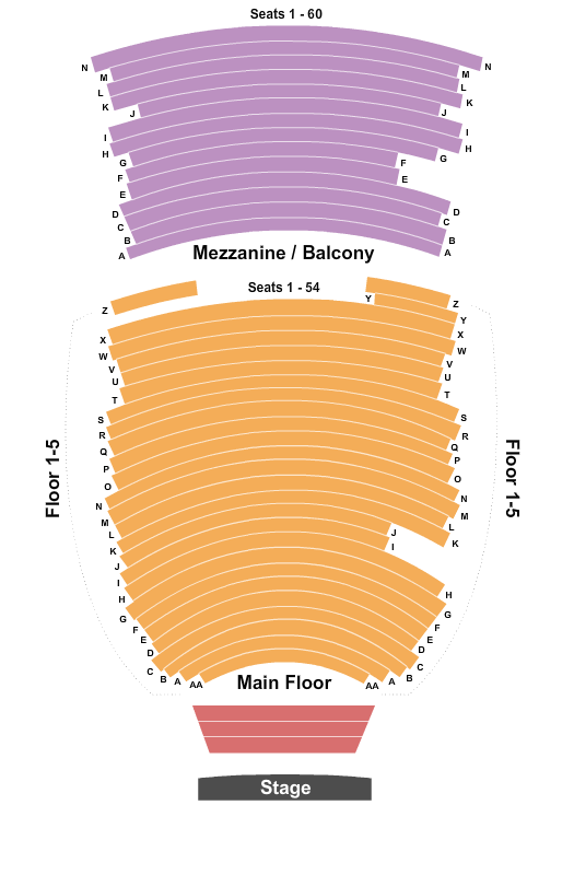 Morrison Center For The Performing Arts The Nutcracker Seating Chart